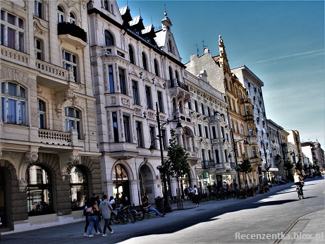 Łódź Gratka widok kamienicy z Piotrkowskiej