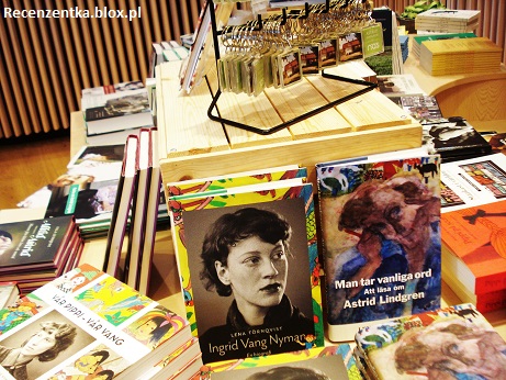 Astrid Lindgren sklepik muzealny z książkami Szwecja Szkice Nordyckie blog