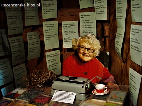 Astrid Lindgren muzeum góra siostra przy maszynie do pisania Szwecja Szkice Nordyckie blog