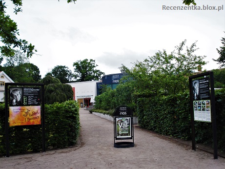 Astrid Lindgren wejście do muzeum Szkice Nordyckie blog