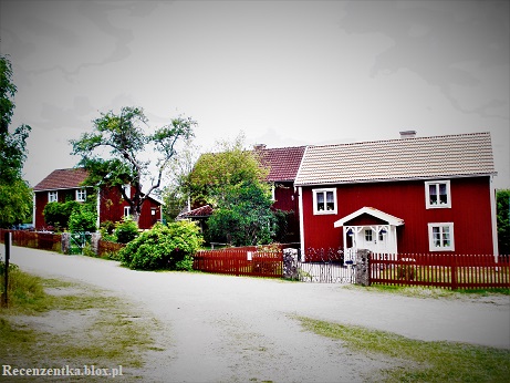 Prawdziwe Bullerbyn Sevedstorp Szwecja trzy Zagrody