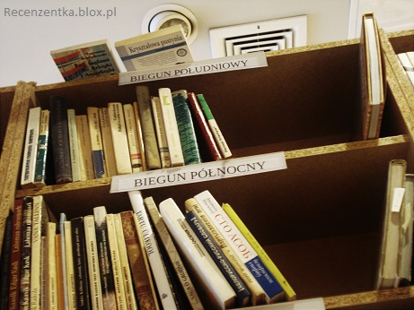 Łódź Zlituj się nad Nami półka z biegunem północnym i południowym