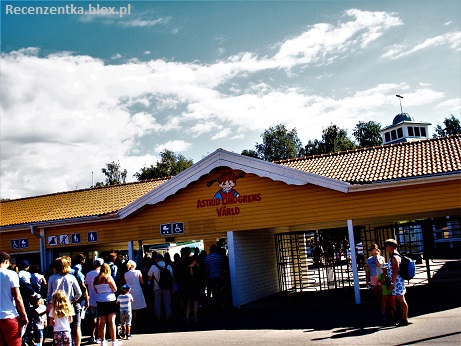 Świat Astrid Lindgren brama wejściowa